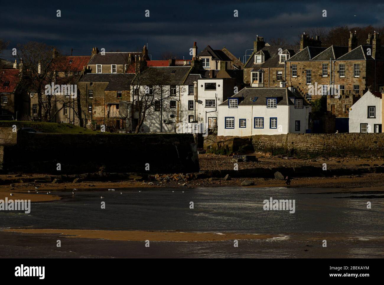 Anstruther, Fife, Scotland, UK The old fishing port of Anstruther in the East Neuk of Fife on the east coast of Scotland is now a popular tourist dest Stock Photo