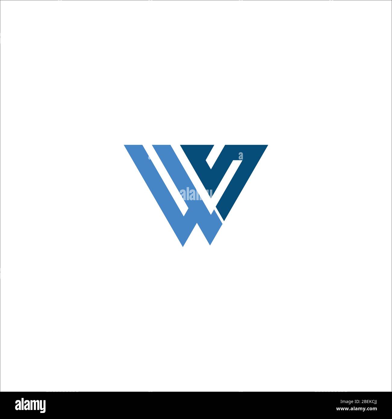 Initial letter ws logo or sw logo vector design template Stock Vector ...