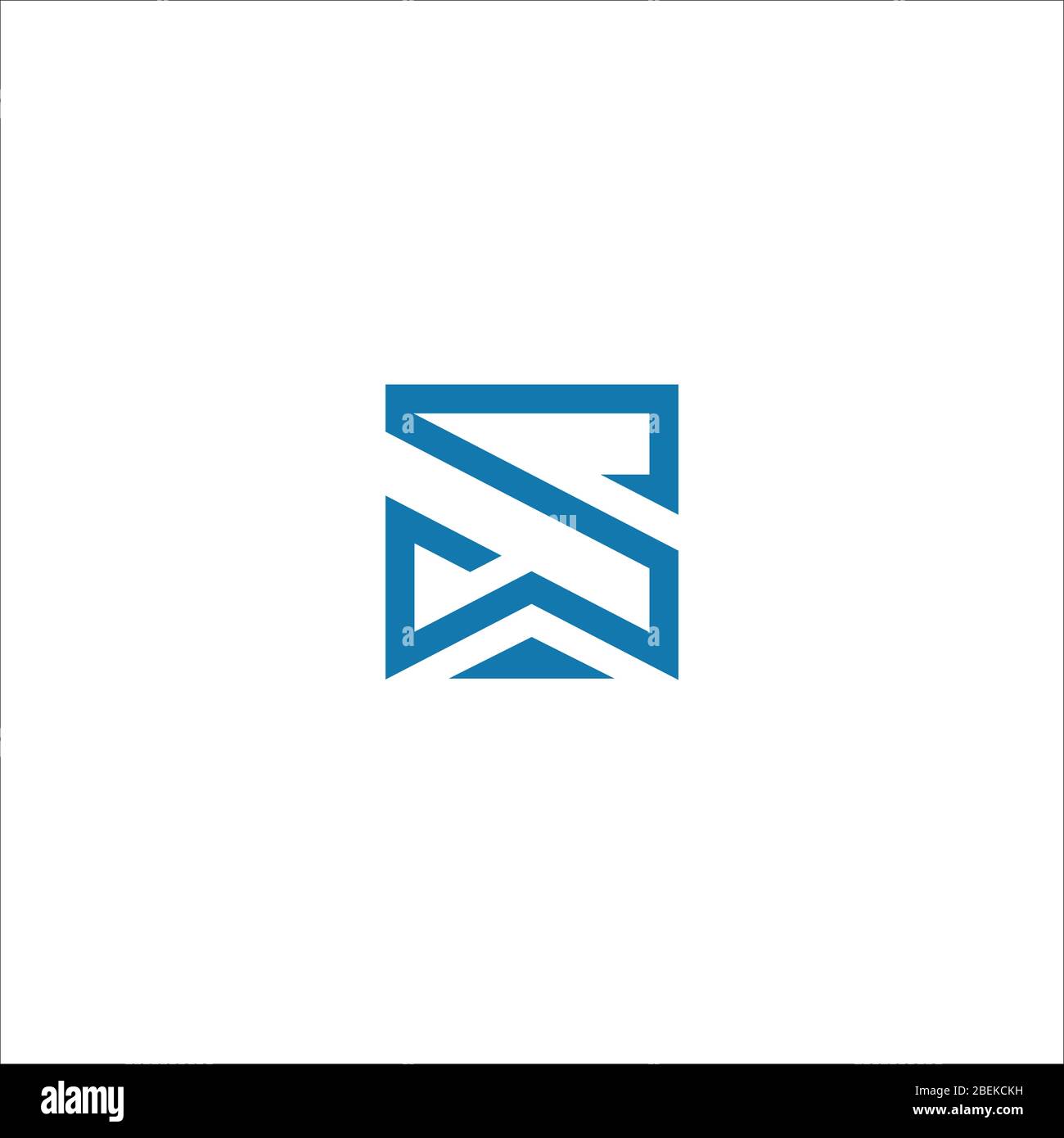 Initial letter ws logo or sw logo vector design template Stock Vector ...