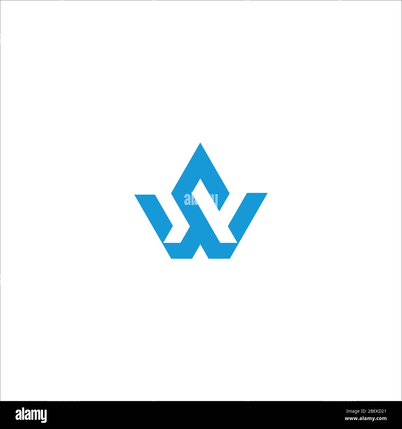 Initial letter ws logo or sw logo vector design template Stock Vector ...