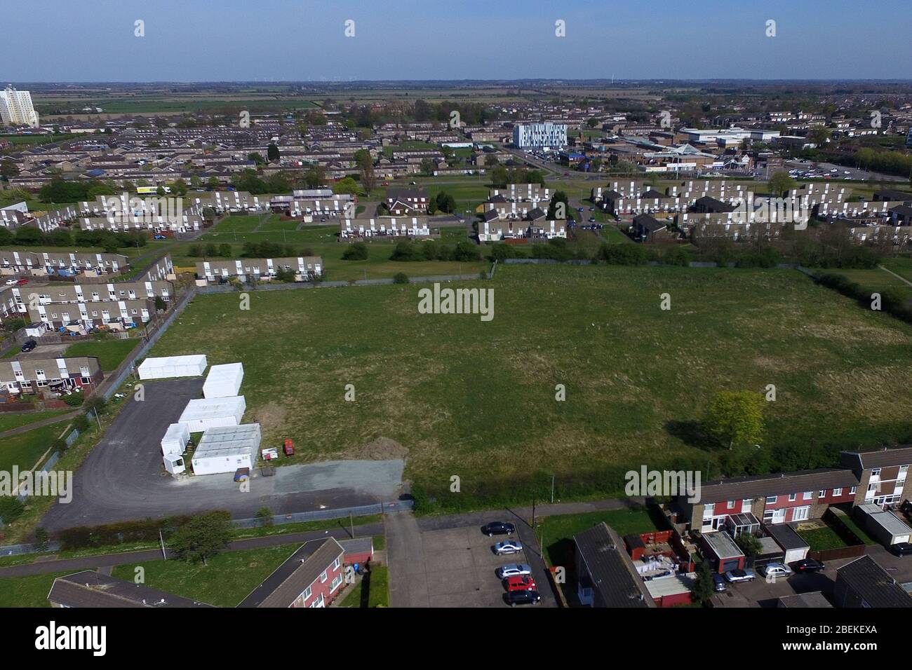 stroud crescent east, Bransholme, Hull Stock Photo Alamy