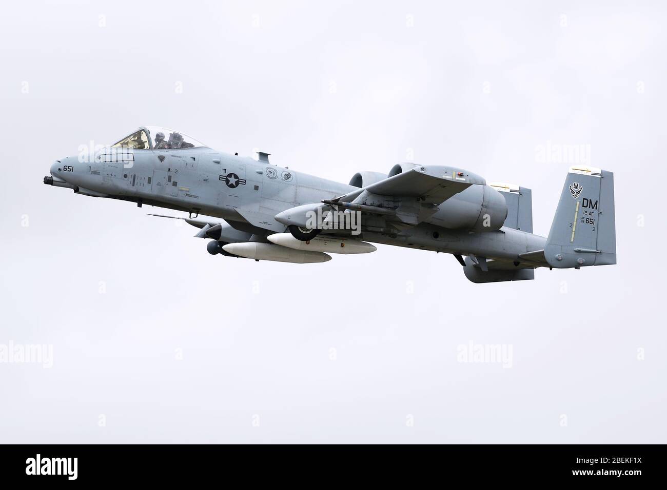A-10C Warthog Stock Photo