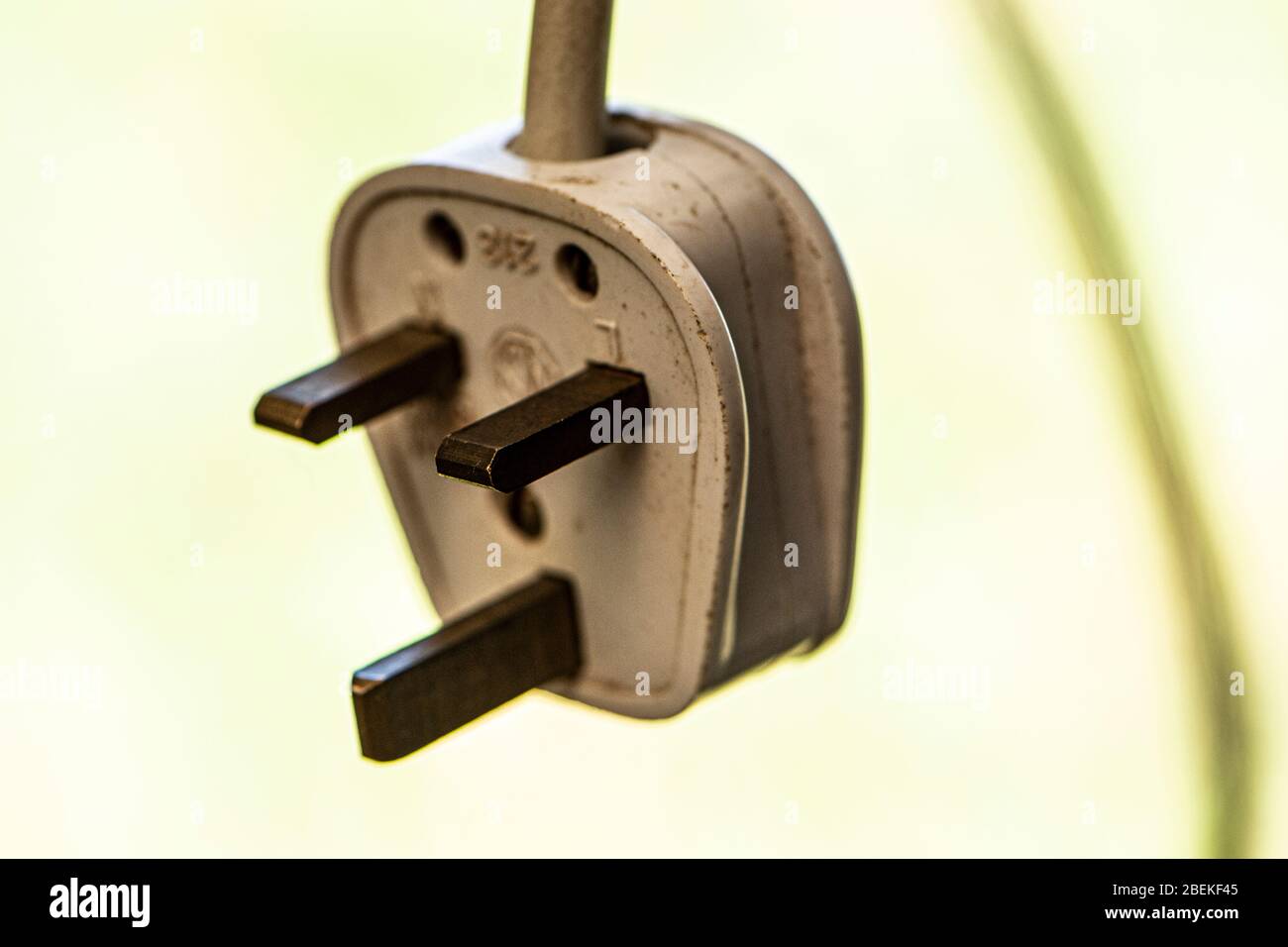 electric plug Stock Photo