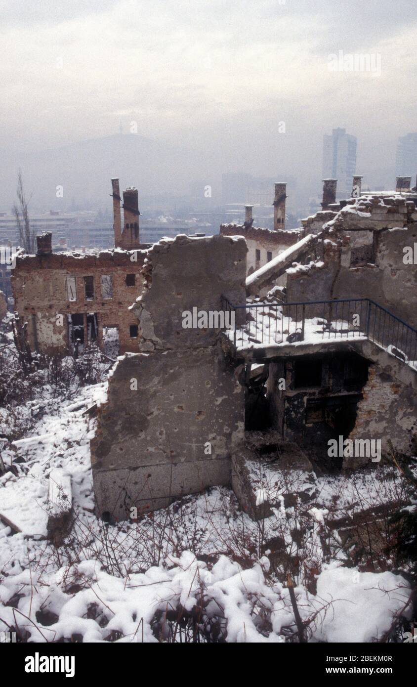 Radnicki Dom, Workers common house in Bosanski Brod, Bosnia…