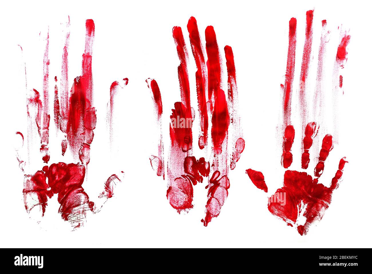 Bloody hand print hi-res stock photography and images - Alamy