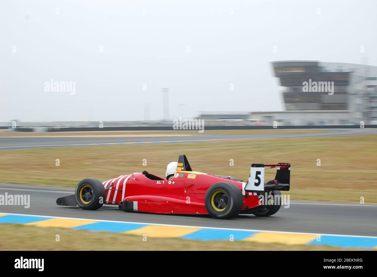Car racing at Le Mans racing track, France Stock Photo Alamy