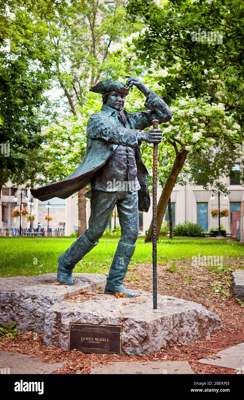 Sculpture downtown montreal quebec canada hires stock photography and