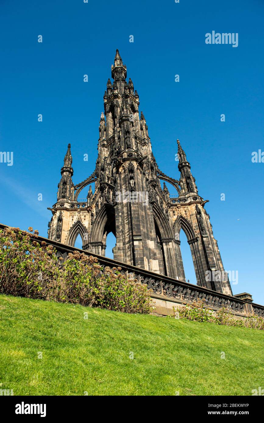 Edinburgh, Midlothian, Scotland, UK Edinburgh is the capital of Scotland and regarded as one of the most beautiful cities in the world. Stock Photo