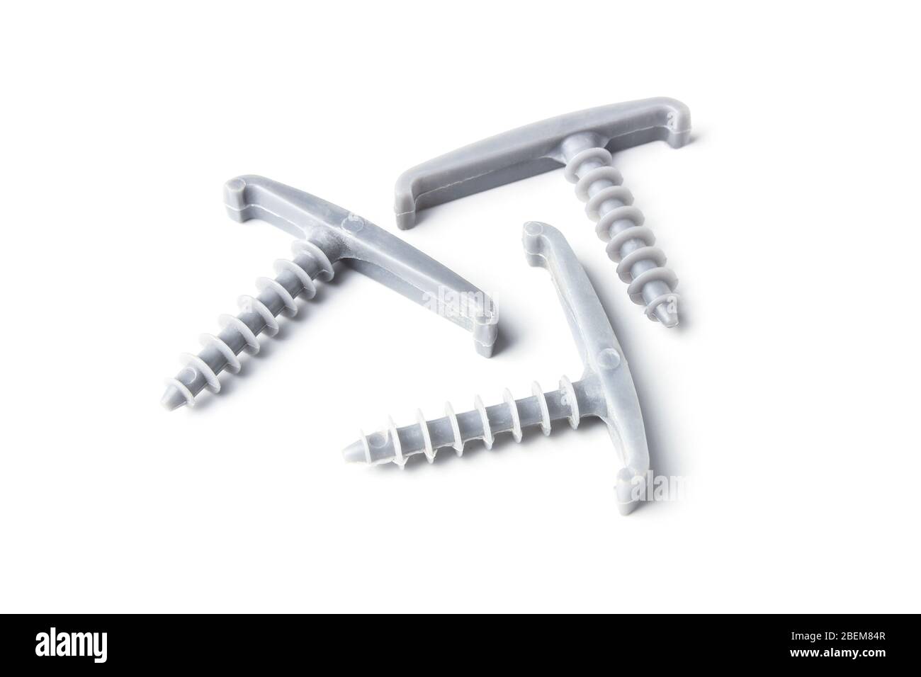 Plastic clips for wiring installation isolated on white Stock Photo Alamy