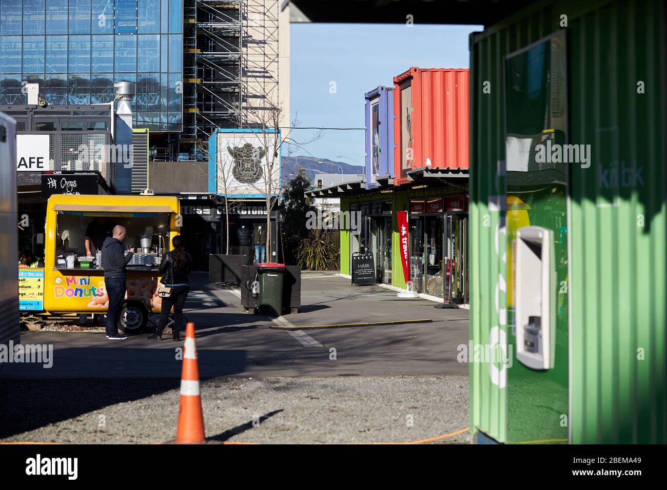 Christchurch, New Zealand Jun 11, 2017 Container Mall (originally