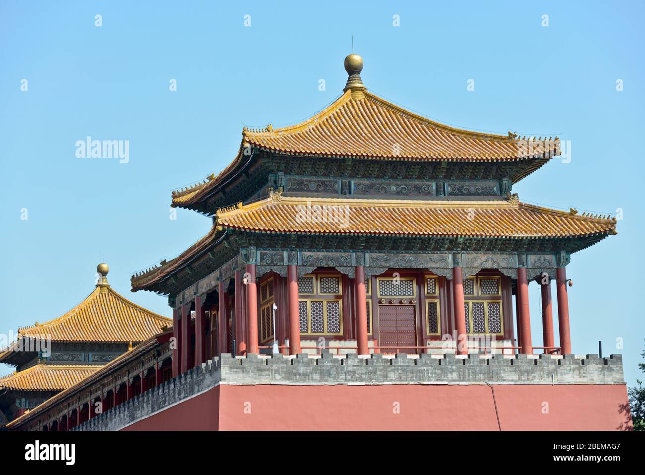 Forbidden City. Beijing, China Stock Photo