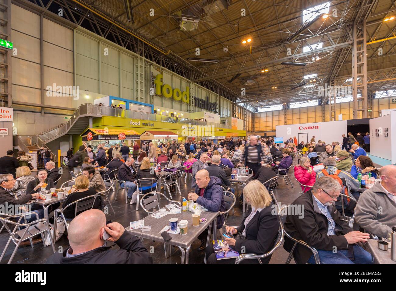Food market, NEC, Birmingham, UK Stock Photo Alamy