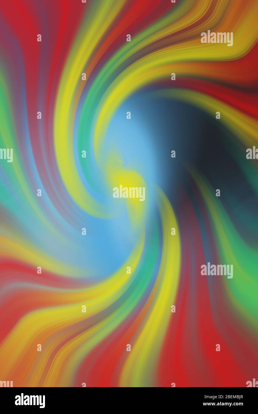 colorful abstract pictorial artistic composition painting Stock Photo ...