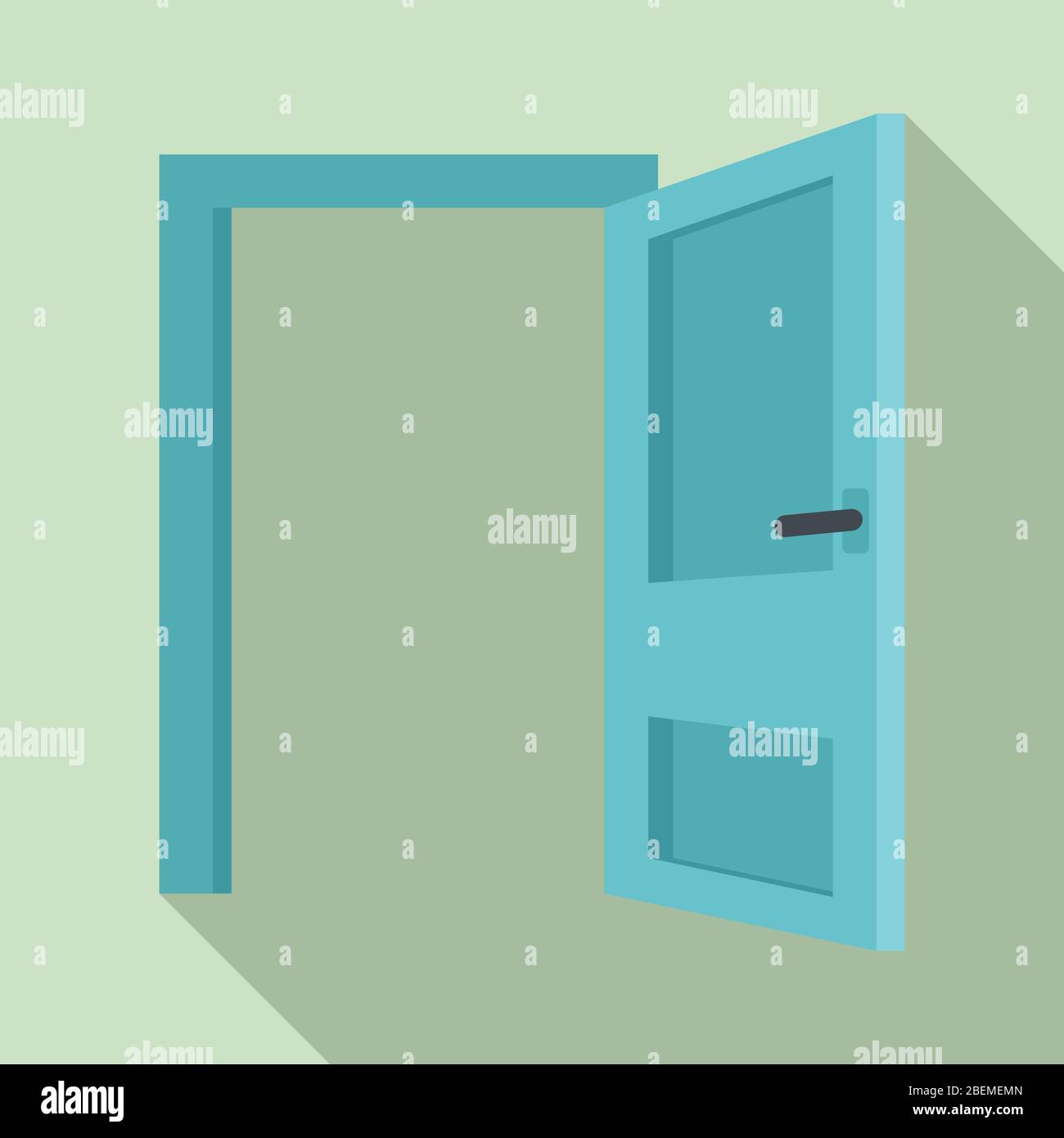 Hotel Door Entrance Icon Flat Illustration Of Hotel Door Entrance Vector Icon For Web Design Stock Vector Image Art Alamy