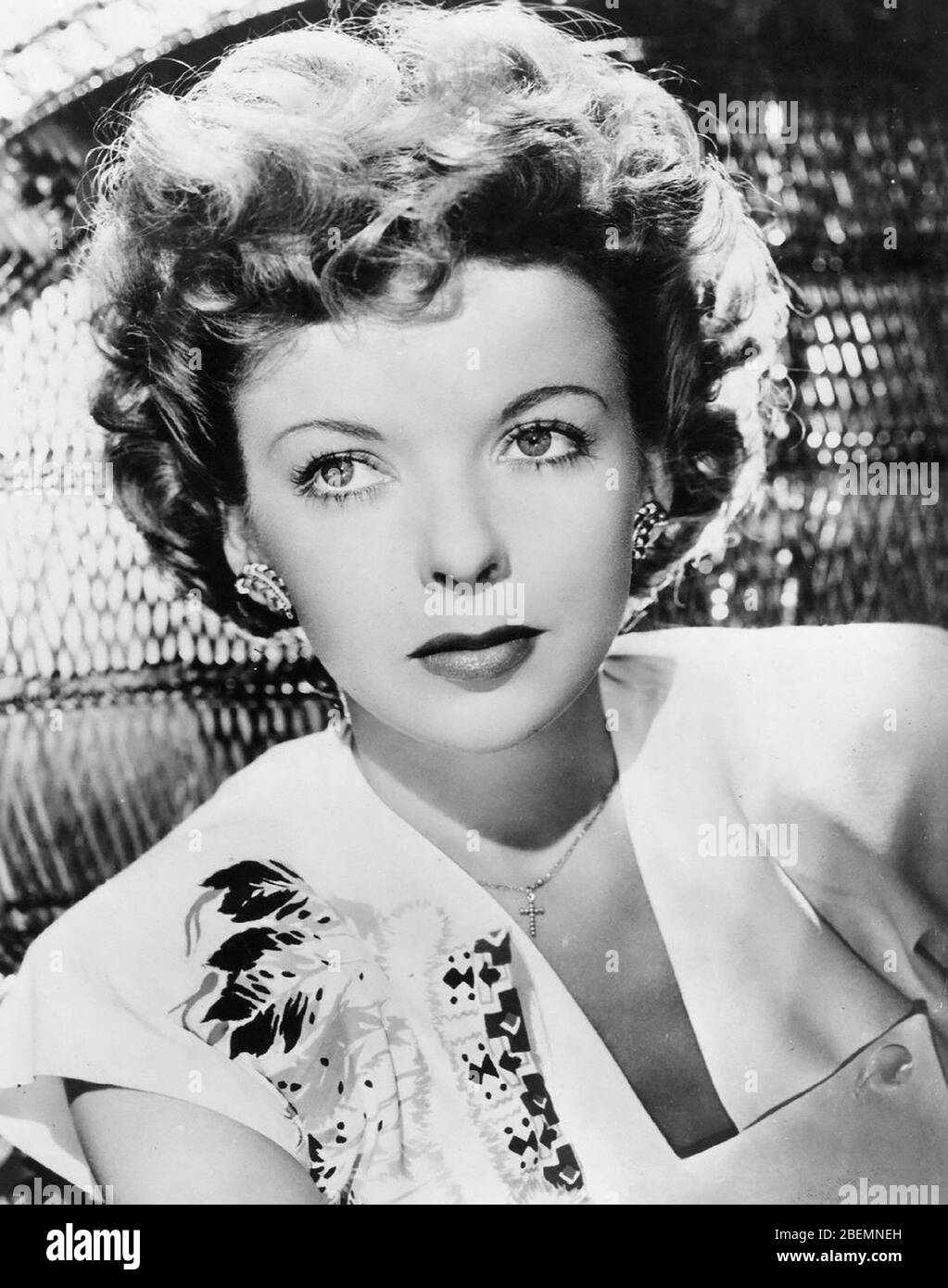 IDA LUPINO (1918-1995) Anglo-American film actress about 1955 Stock Photo