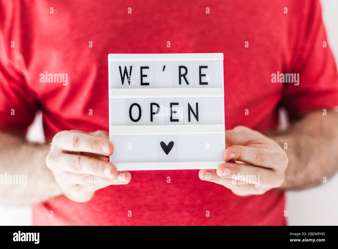 Welcoming guests door hi-res stock photography and images - Alamy
