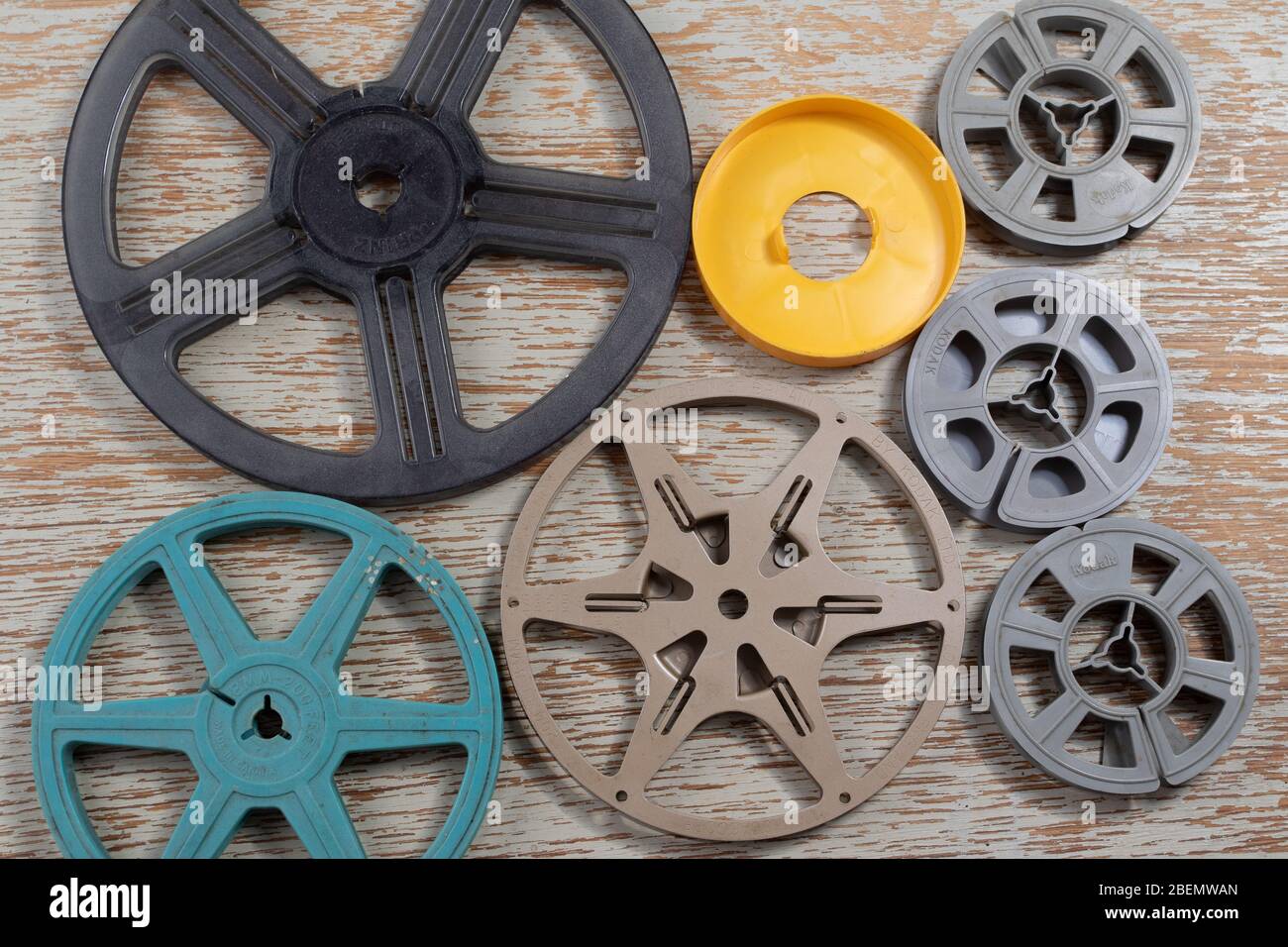 Various sized 8mm film or 1/4