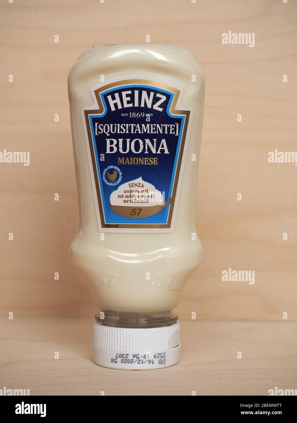 PITTSBURGH, USA CIRCA APRIL 2020 Heinz mayonnaise bottle Stock Photo