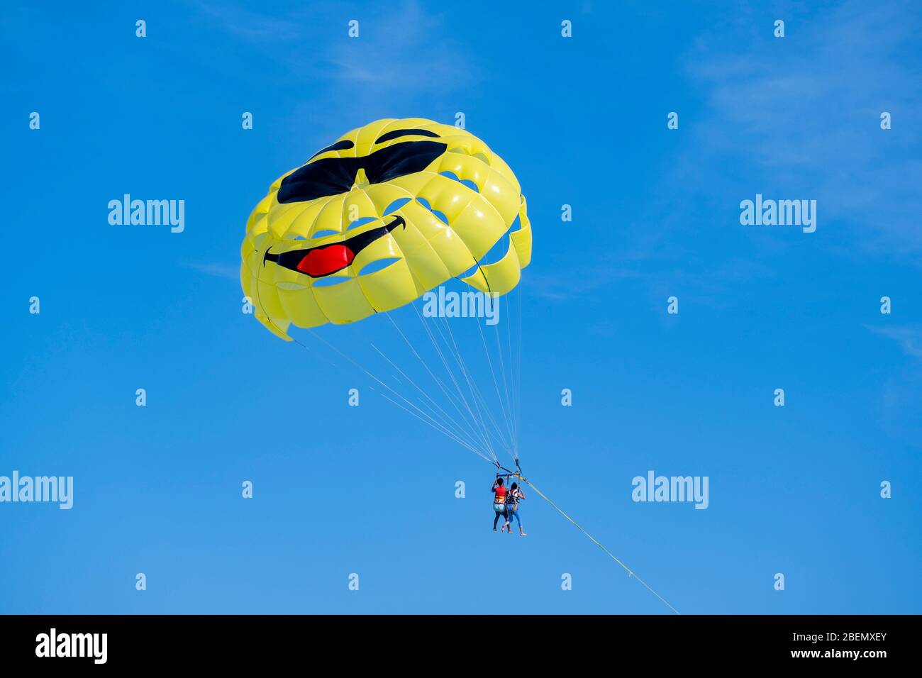 Parasailing Stock Photo