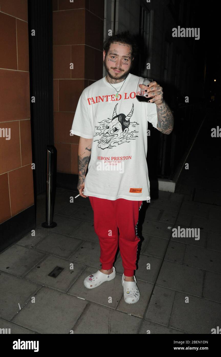 Sweatpants Post Malone Wear Crocs Post Malone Crocs Bundle