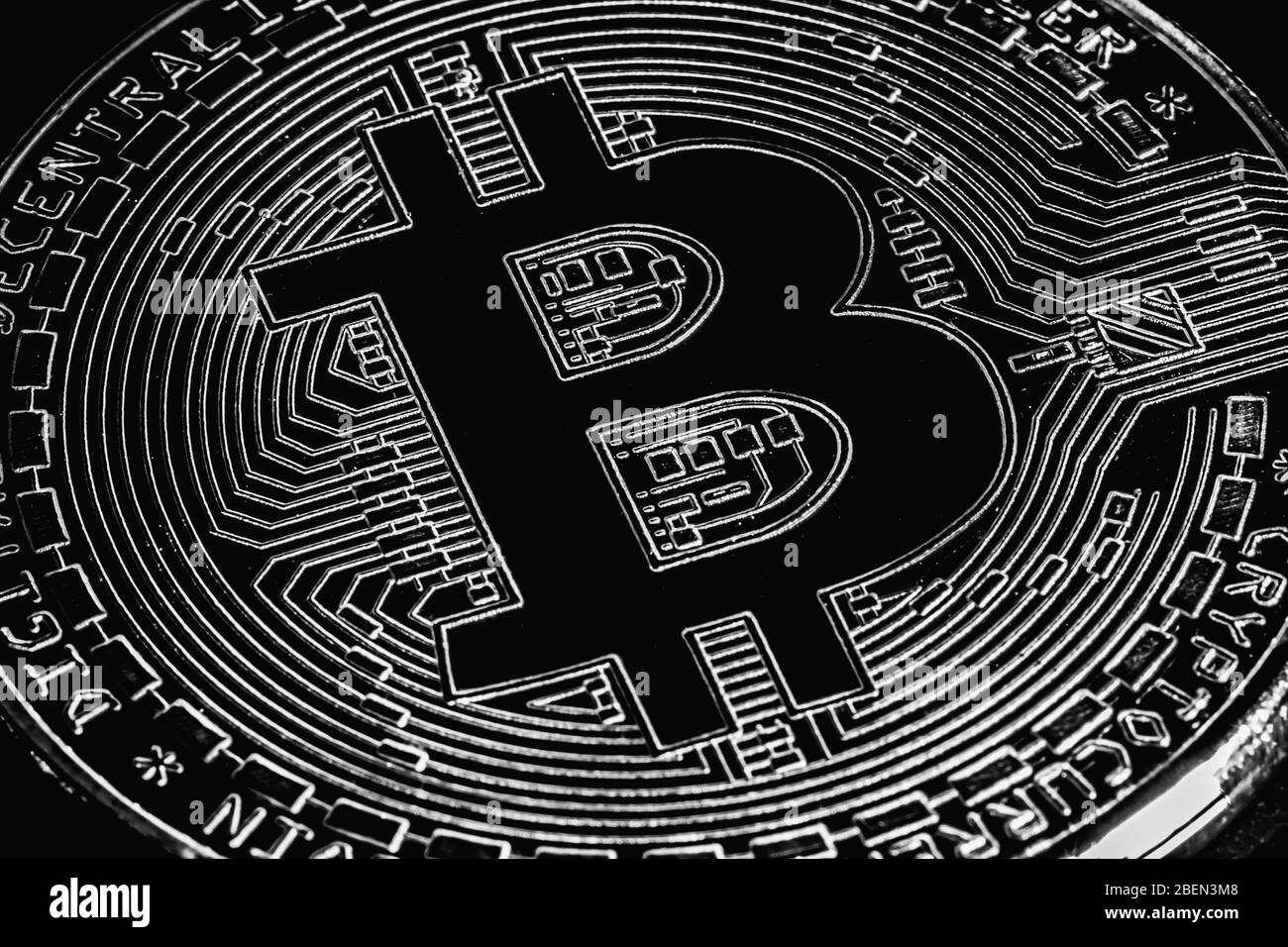 crypto trading background black
