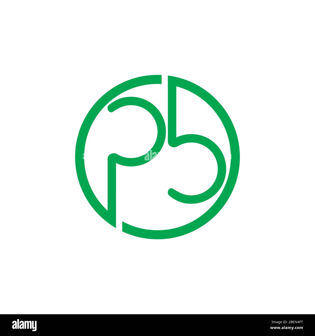 simple geometric letter typography logo vector Stock Vector Image & Art ...