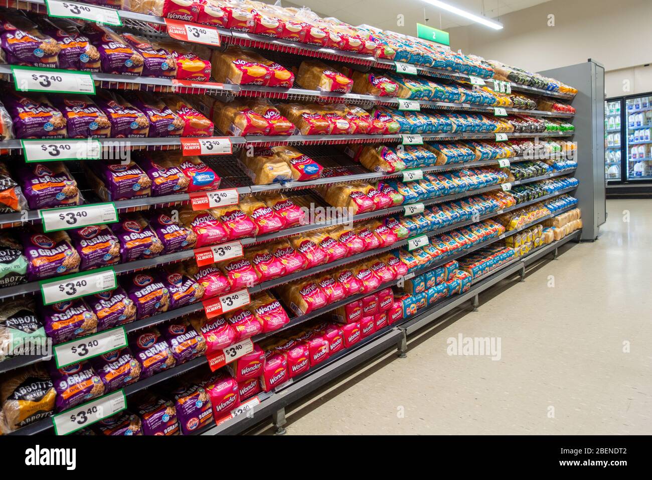 Stacked shelves in supermarket hires stock photography and images Alamy