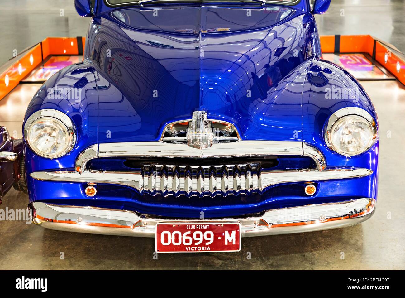 Automobiles / Australian made 1955 FJ Holden Utility displayed at motor