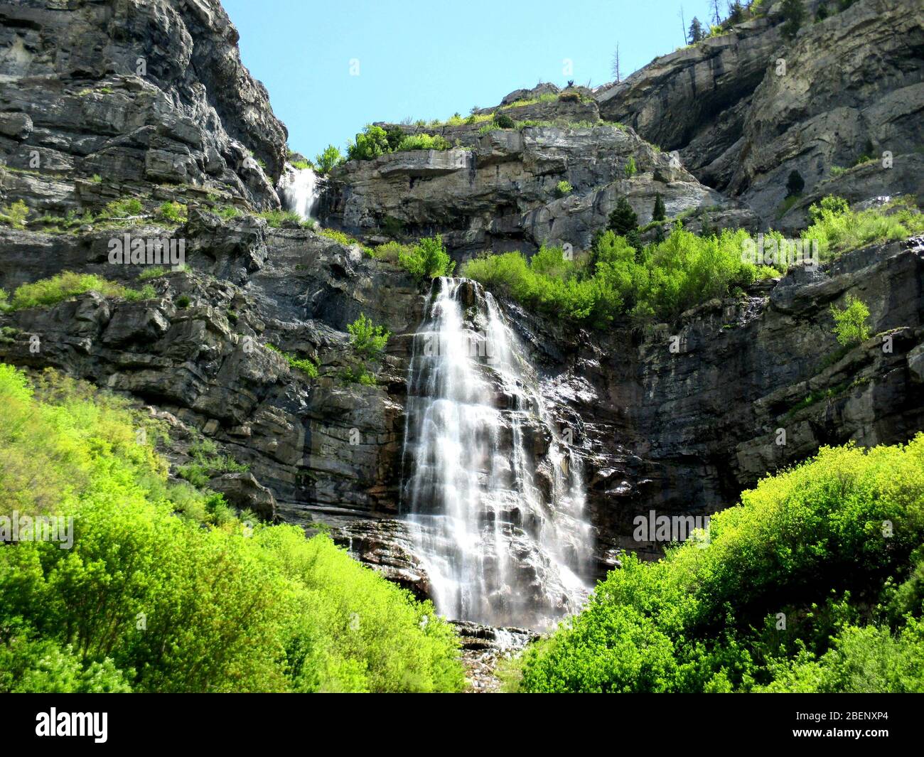 Bridal Veil Falls Stock Photo Alamy