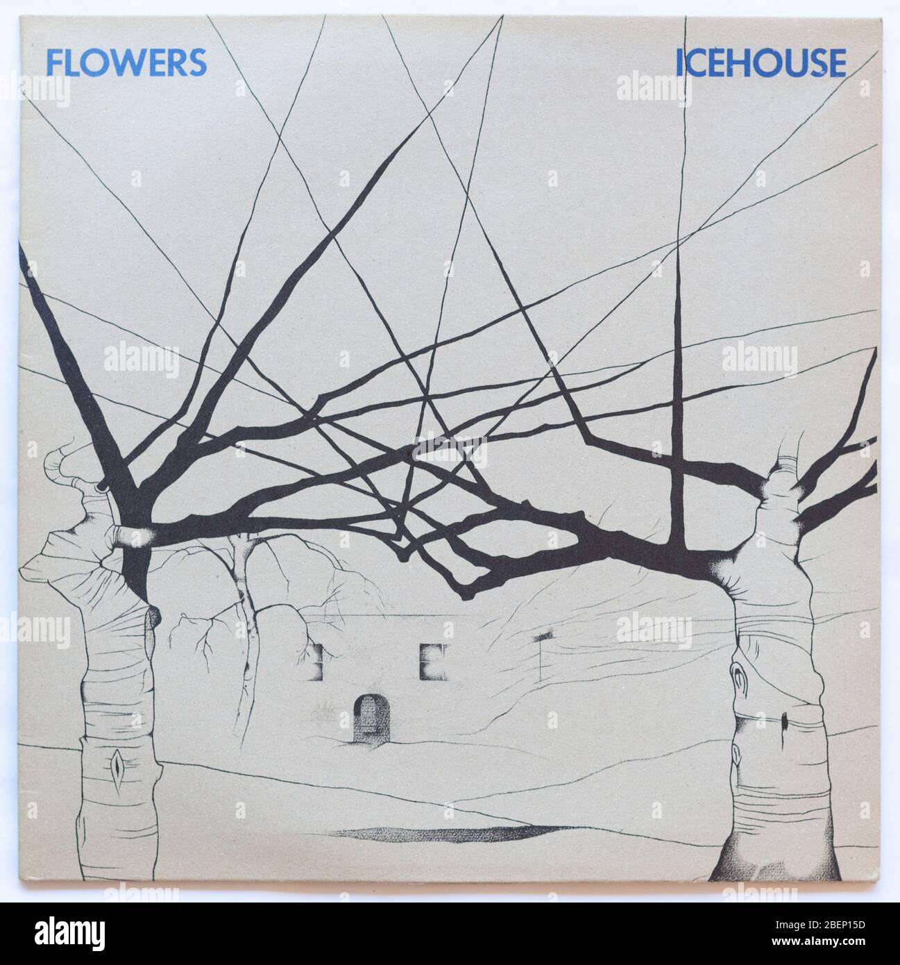 The cover of Icehouse, 1980 album by Flowers (later to become Icehouse on Regular. - Editorial use only Stock Photo
