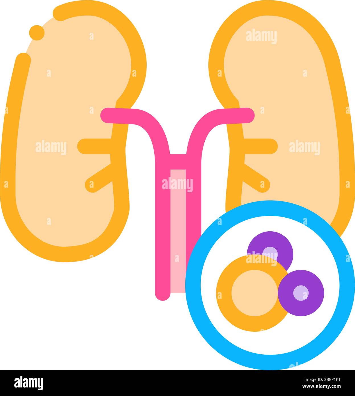 human lungs icon vector outline illustration Stock Vector Image & Art ...