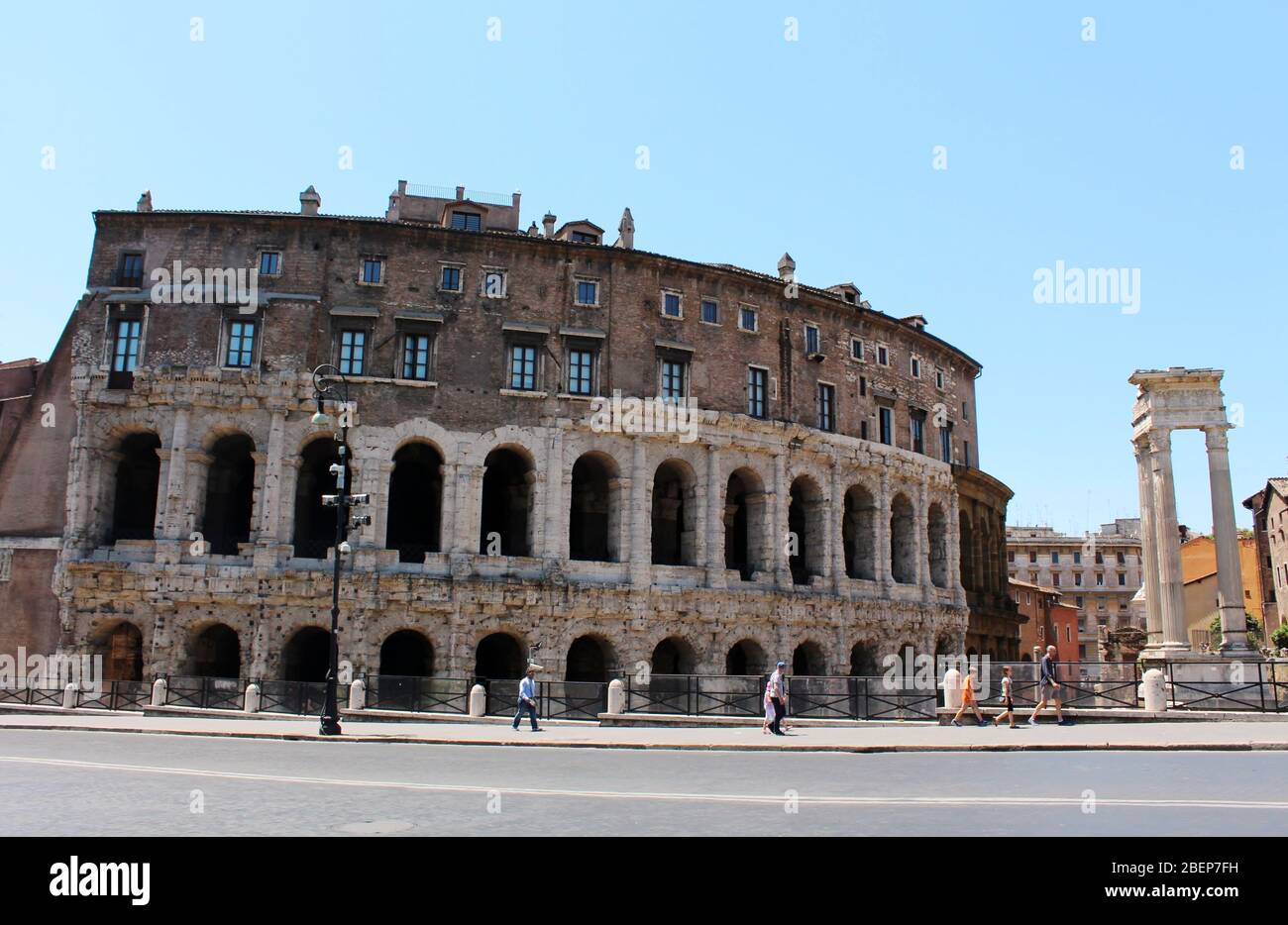 Theatre of Marcellus, Rome Stock Photo Alamy