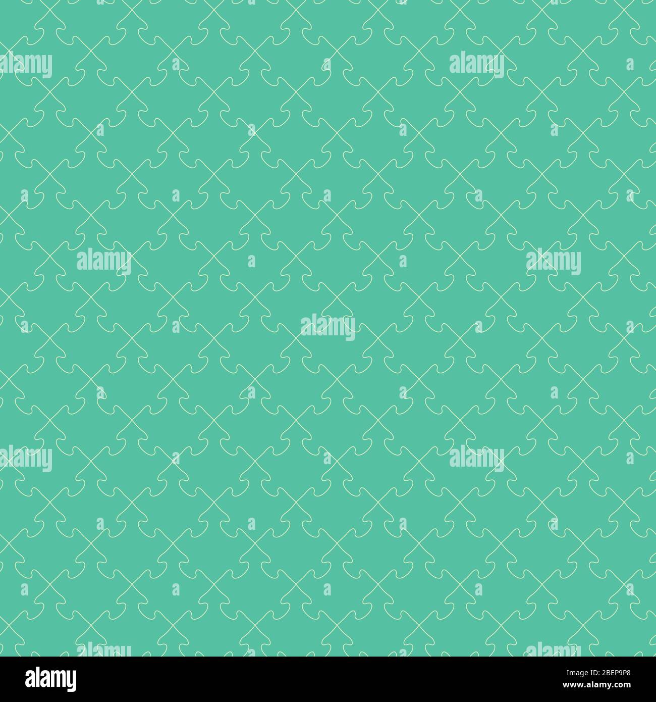 jigsaw puzzle pieces seamless vector pattern Stock Vector