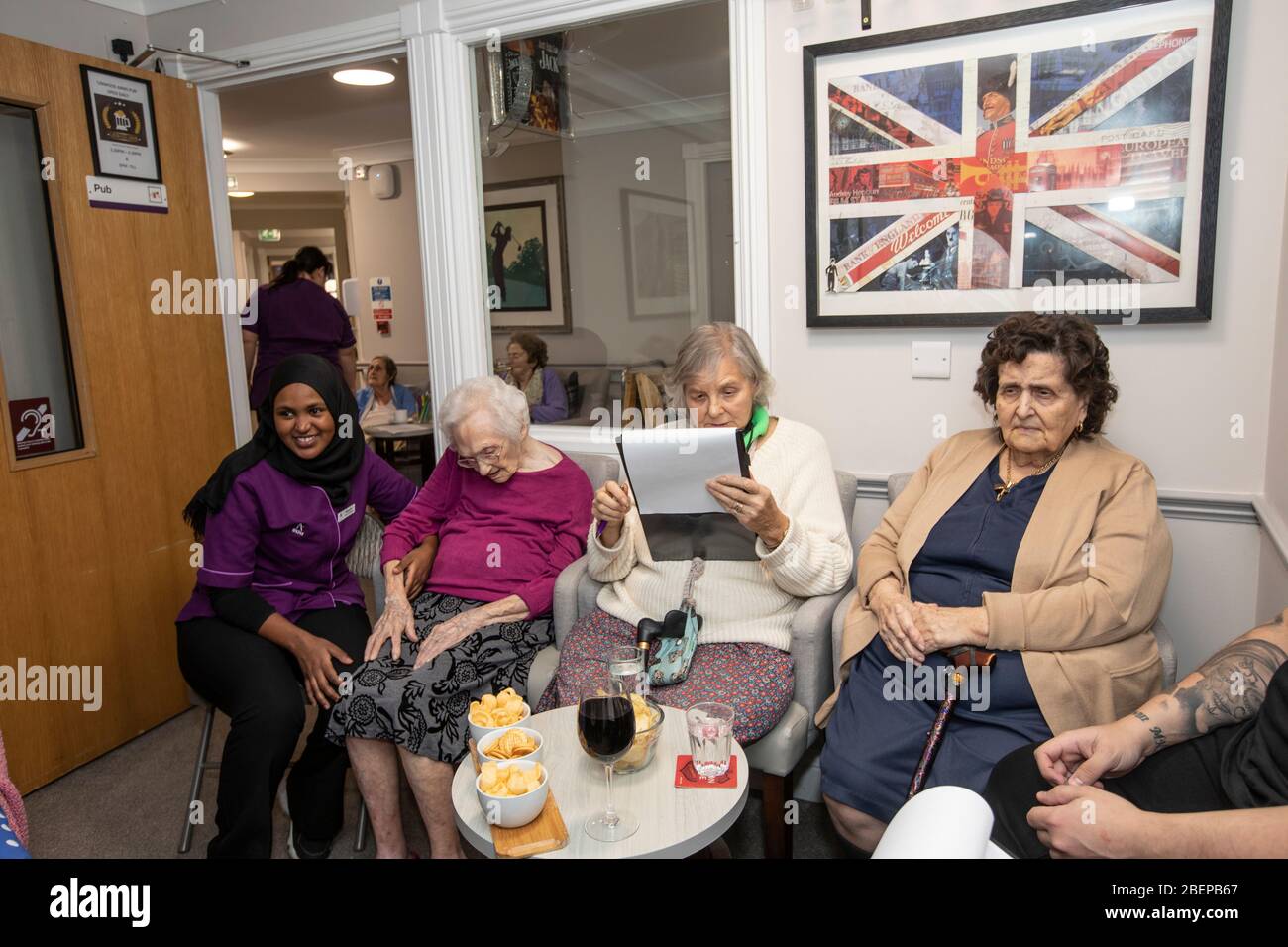 Care home which has opened a pub for residents, one of several care