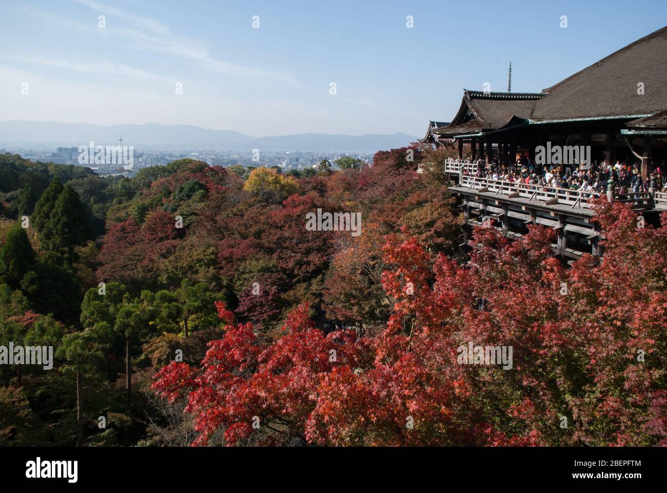 Kiyomizu-dera Temple, 1-294 Kiyomizu, Higashiyama-ku, Kyoto, Japan Stock Photo