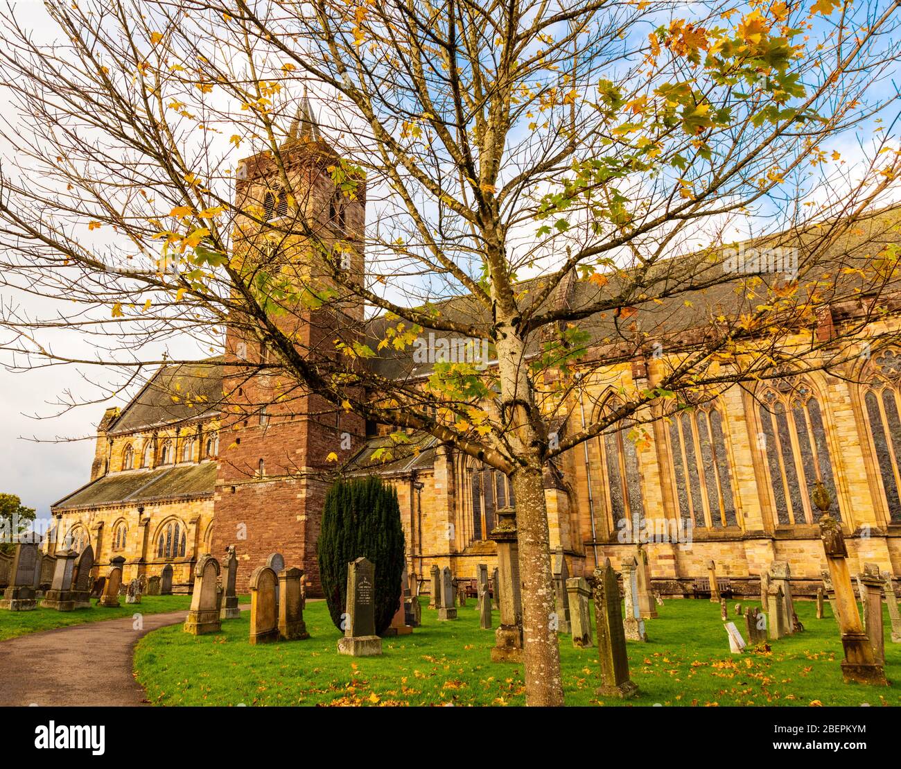 Dunblane Cathedral, Dunblane,Stirling, Scotland Stock Photo