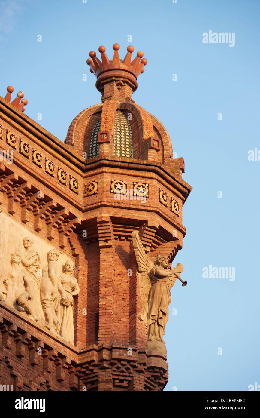 The Arc de Triomf or Arco de Triunfo in spanish, is a triumphal arch in