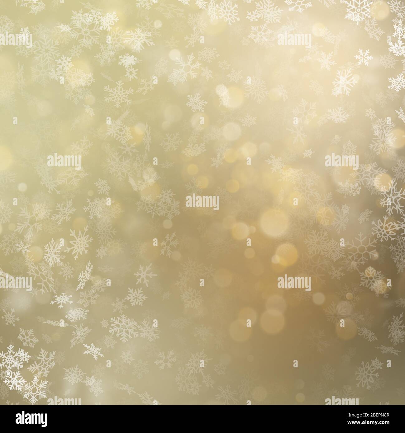 Christmas and New Year golden bokeh background. EPS 10 Stock Vector ...