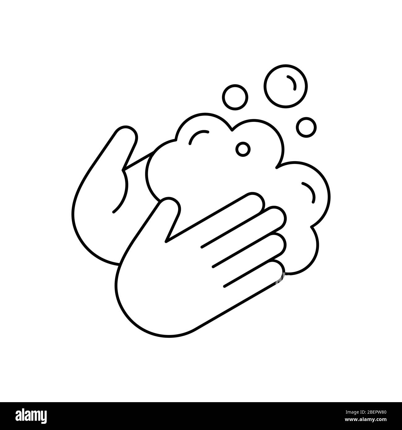 wash hands sign clipart