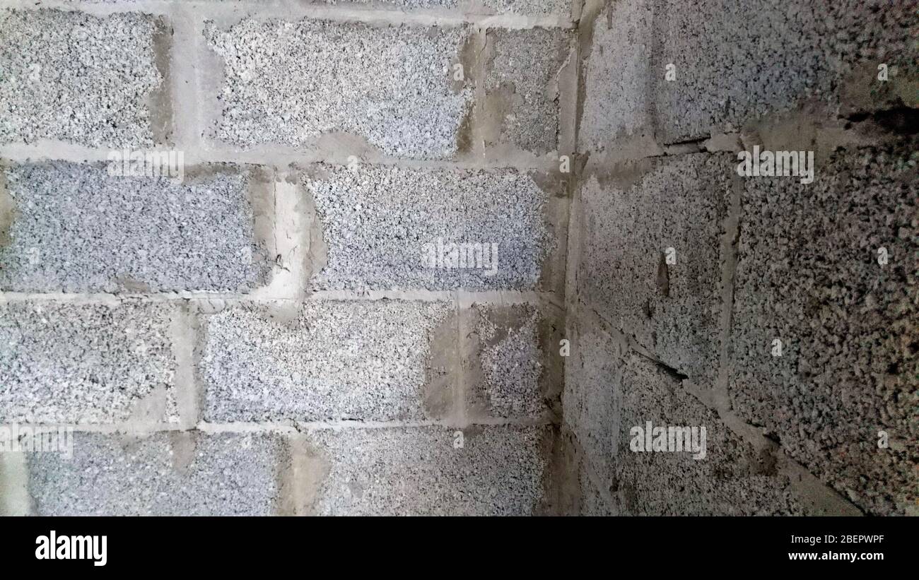 cinder block wall, cinder block wall texture Stock Photo Alamy