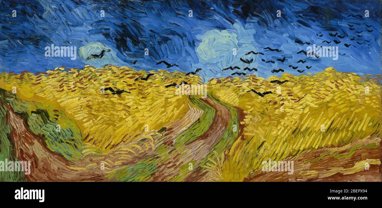 Wheatfield With Crows 1890 By Van Gogh The Van Gogh Museum Amsterdam 