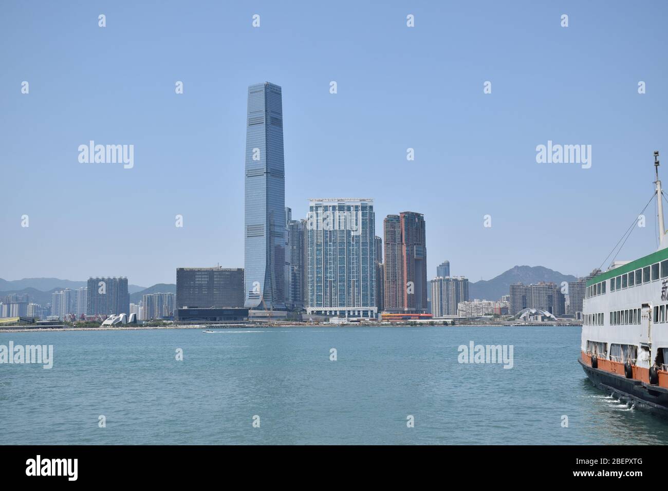 Central hong kong central pier central buildings kong hong hi-res stock ...