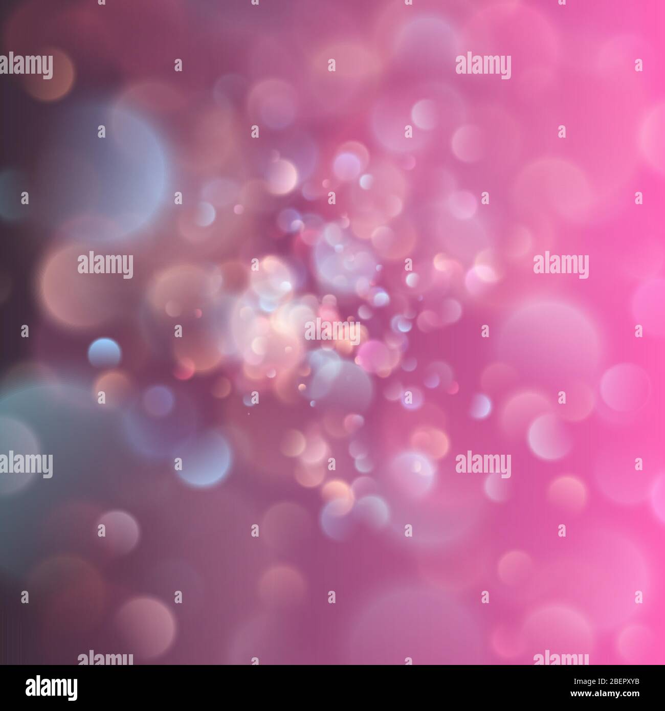 olorful abstract bokeh background. Defocused festive lights. EPS 10 Stock Vector