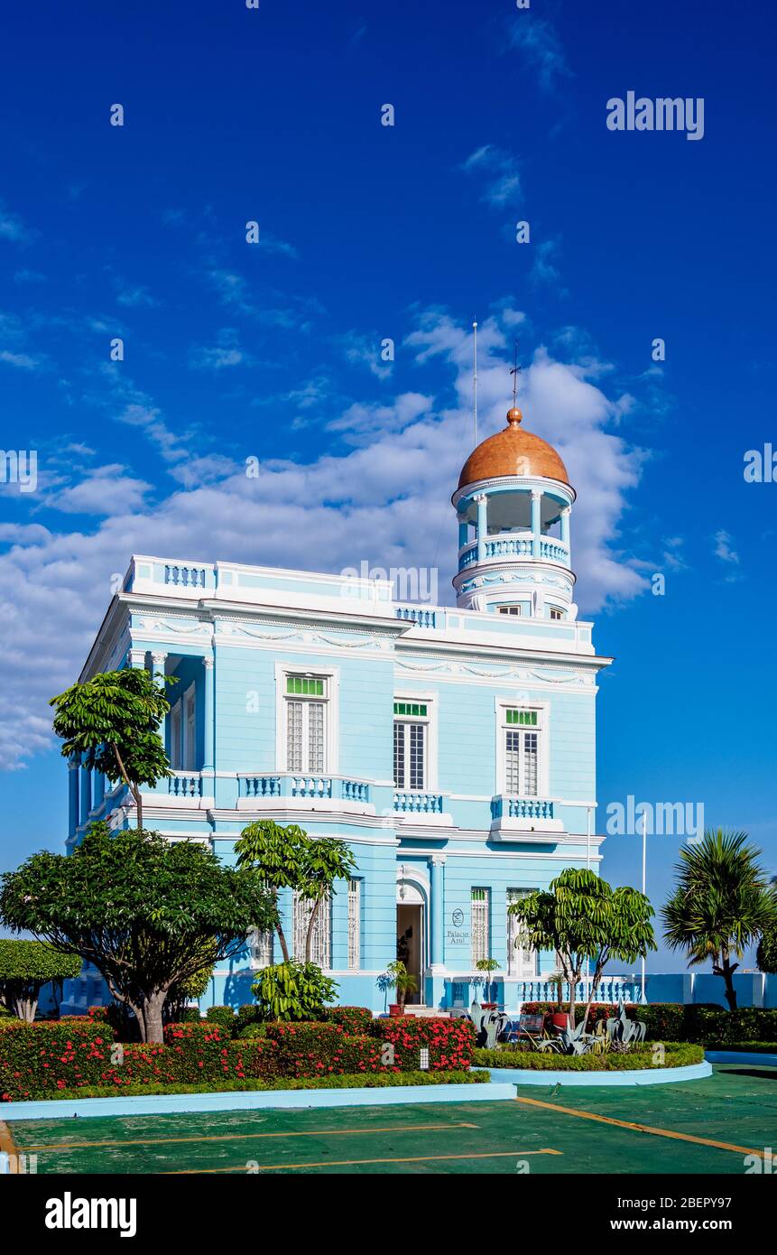 Hotel Palacio Azul, Cienfuegos, Cienfuegos Province, Cuba Stock Photo