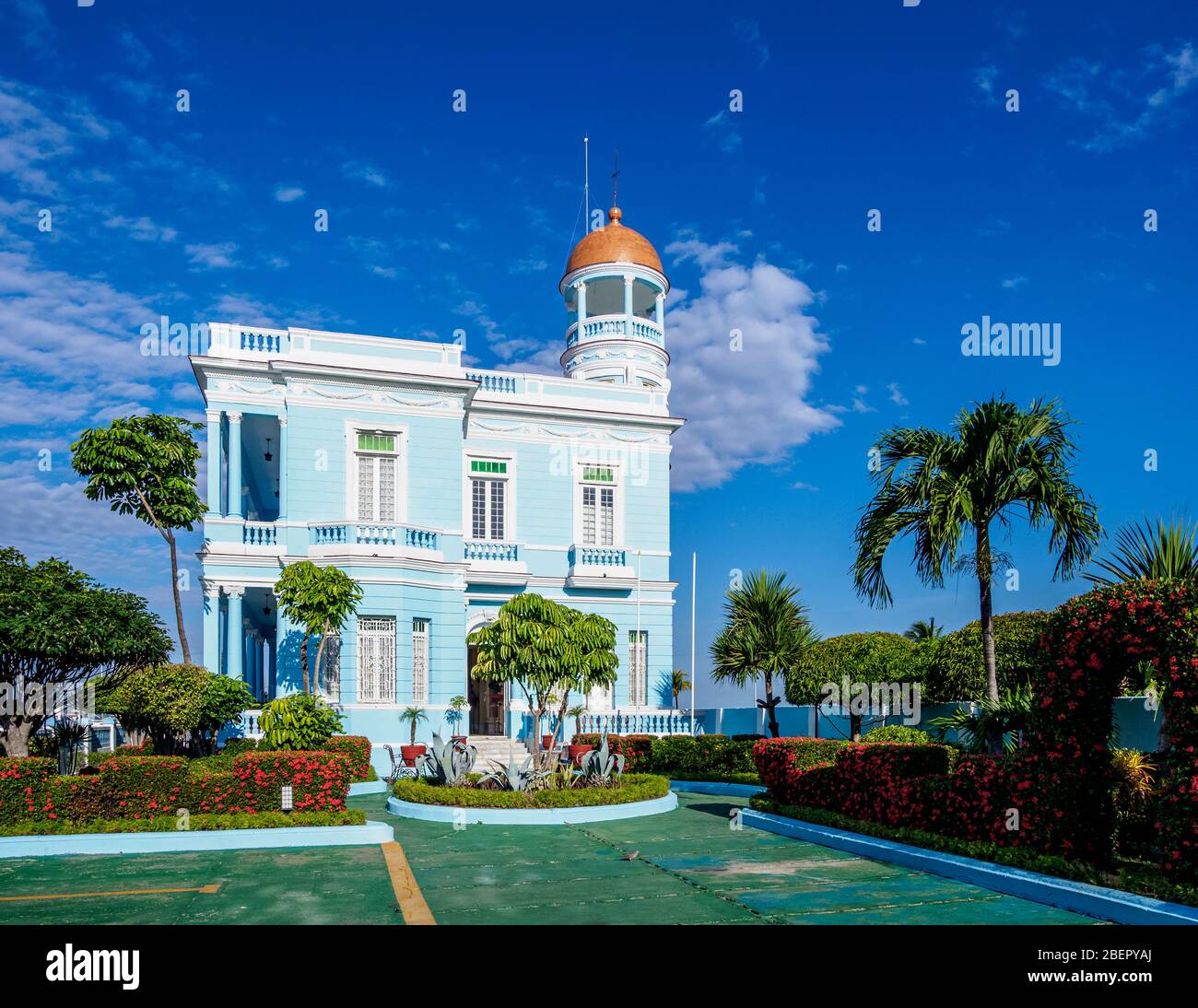 Hotel Palacio Azul, Cienfuegos, Cienfuegos Province, Cuba Stock Photo