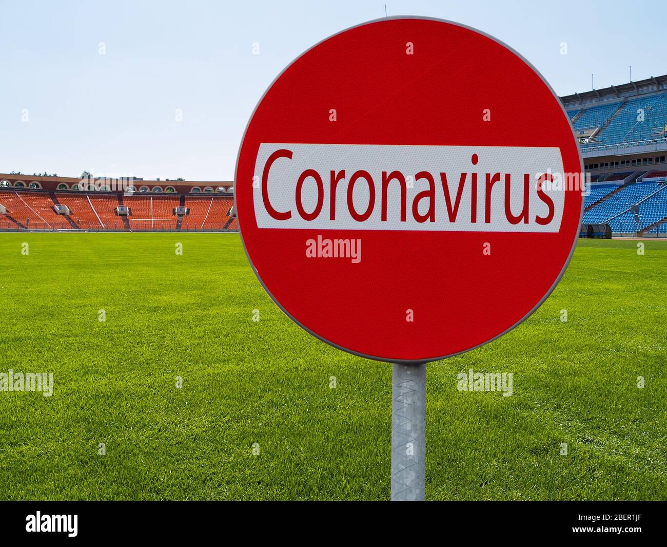 cancellation of sport venues concept Stock Photo Alamy