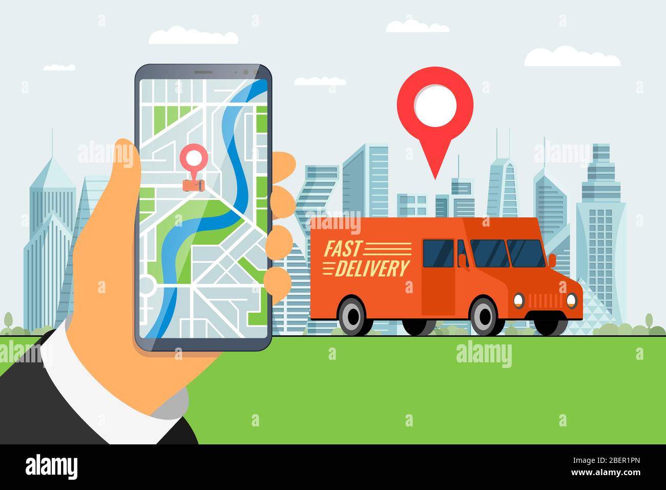 Lorry Stock Vector Images Alamy