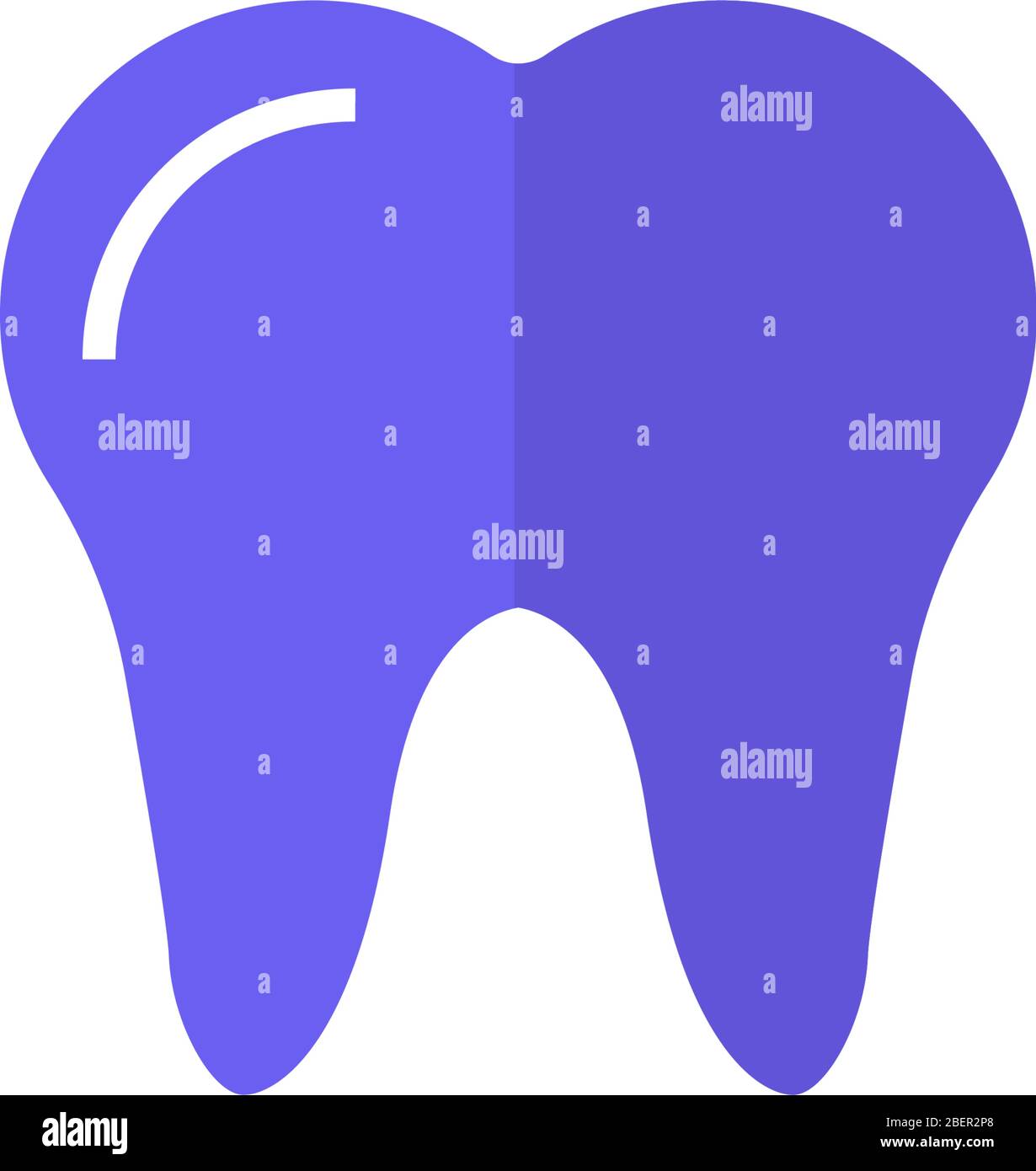 Flat tooth Stock Vector Images - Alamy