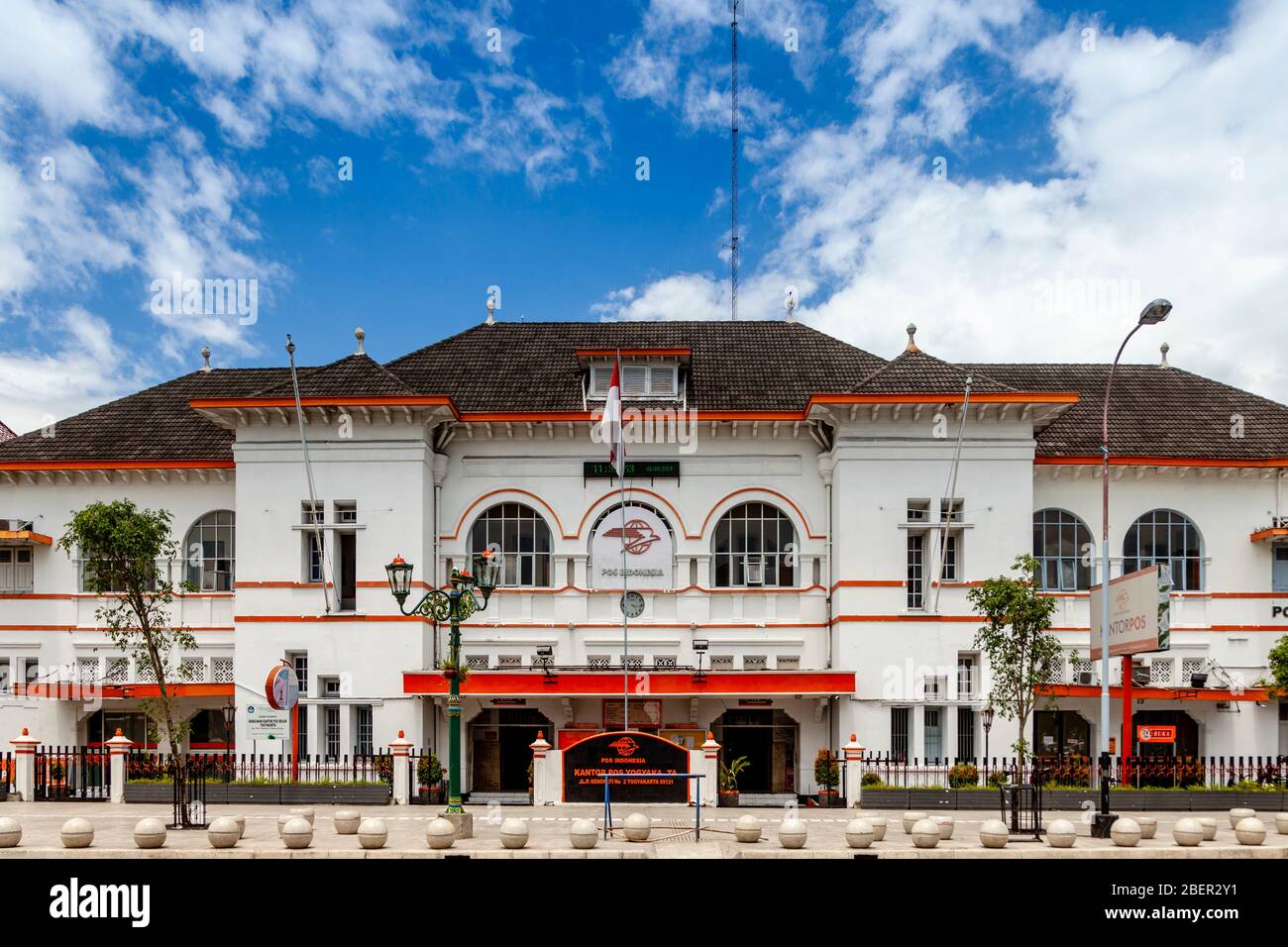 The Main Post Office, Yogyakarta, Java, Indonesia Stock Photo Alamy