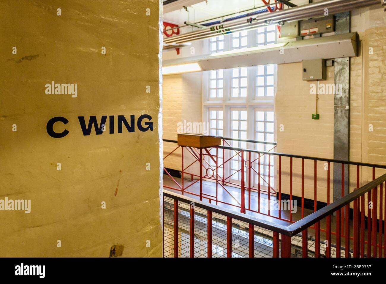 Reading Prison A Wing, Reading, Berkshire, England, GB, UK. Stock Photo